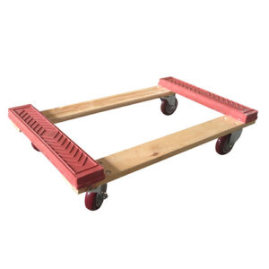Hardwood Rubber End Dolly