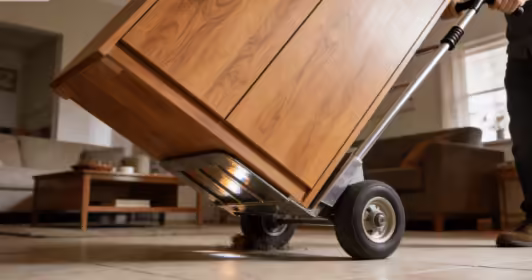 furniture dolly with handle