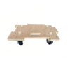 Expandable multi-panel plywood moving dolly