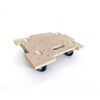 Expandable multi-panel plywood moving dolly