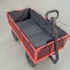 Carrito de jardín de acero resistente de 1200 libras