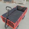 Carrito de jardín de acero resistente de 1200 libras